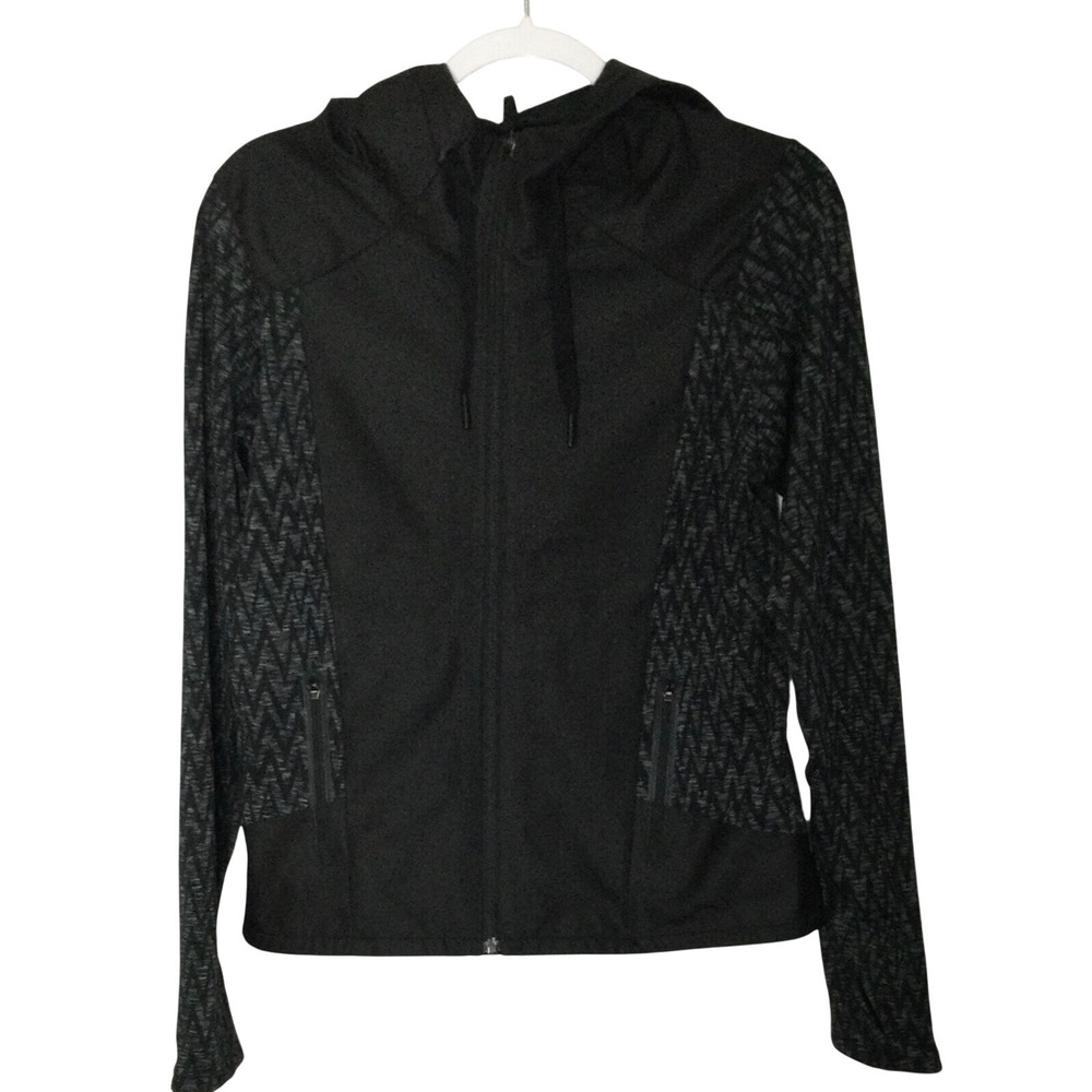 The North Face Dyvinity Shorty Jacket Women's Sz Medium Full Zip Thumb Holes